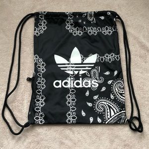 Adidas Hankerchief Print Drawstring Backpack
